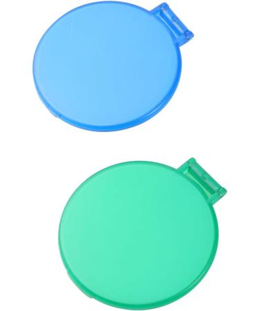 Lurrose Mini Folding Compact Makeup Mirror - 24 Pieces Round Cosmetic Mirror for Women & Girls - Perfect for Wallet & Handbag - Buy Online on GoSupps.com