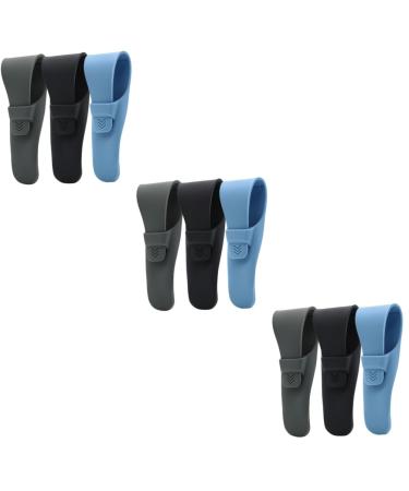 Fomiyes 9 Stk Manual Razor Set Body Razier For Men Afeitadora de Barba Para Hombre Electrician for men silicone-shaving shell Joy Razor Razor cover Gently