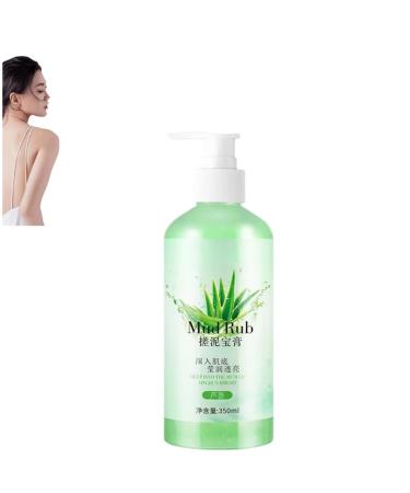 New Mud Gel, Full Body Exfoliating Mud Gel, Body Mud Scrub, Facial Exfoliating Scrub, Deep Cleansing Cuticles and Dirt