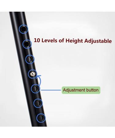 MidiLi Adjustable Forearm Crutches for Women and Men Lightweight Aluminium Crutches for Adults Shock Absorbing Comfy Grip Ergonomic for Height 140-190cm Black - Buy Online on GoSupps.com