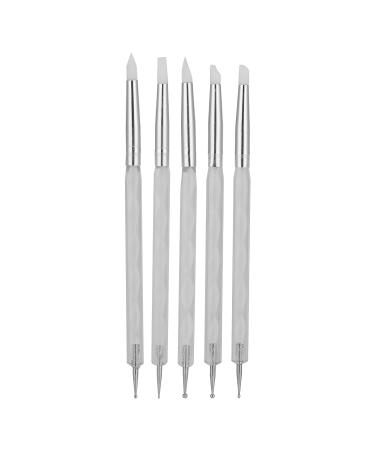 Buy Nail Painting Pen - Dual Ended Dotting Tool for Easy Nail Art | Perfect for Home & Salon Use (White) - Buy Online on GoSupps.com