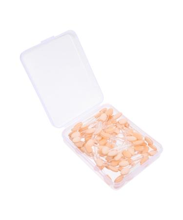 VINTORKY 50pcs Eyeshadow Cosmetic Eyeshadow Makeup Sticks Emulsion Plastic