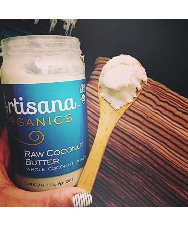 Artisana Organics Raw Coconut Butter 14 oz - Natural Superfood for Cooking & Baking - Buy Online on GoSupps.com