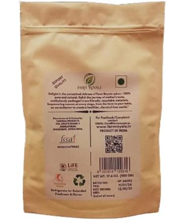 Farm Royale Cumin Whole(Jeera)||500g*10pkt(5kg)||100% Pure and Natural||Shudh||Handpicked Material||Export quality - Buy Online on GoSupps.com