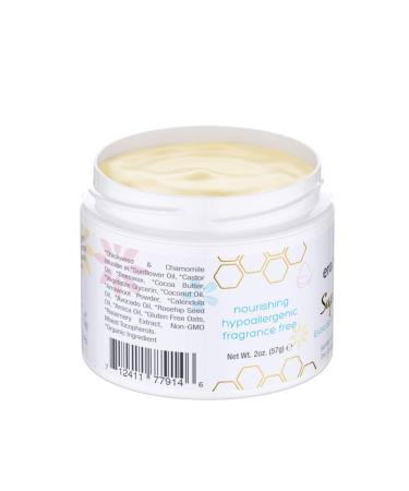 Organic Healing Ointment for Babies - Gentle Moisturizer for Sensitive Skin, Eczema, Cradle Cap and Rashes - Buy Online on GoSupps.com