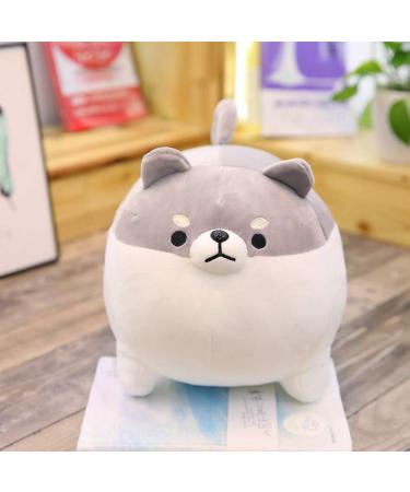 Shiba Inu & Corgi Plush Toy - 19.6 inch Grey - Soft Stuffed Animal Pillow Cushion Doll for Kids - Cute & Cuddly Gift Idea - Buy Online on GoSupps.com