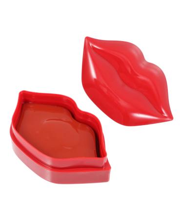 Veemoon Masque L vres Hydratant Lot De 20 Masques Taille Portable Soin R parateur Nuit Protection Douce Pour L vres S ches Usage Sommeil Bo te Rouge