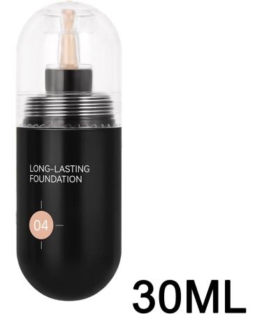 Full Coverage Liquid Foundation | Matte Foundation 30ml Long-Lasting Moisturizing Anti-Shine Makeup Base for Women and Girls - Buy Online on GoSupps.com