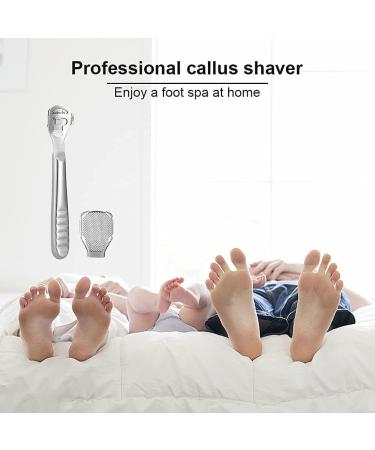 Luoileily Pedicure Foot Rasp & Callus Shaving Kit - 20 Blades Professional Foot Care Scraper for Dead Skin & Hard Skin Remover - Buy Online on GoSupps.com