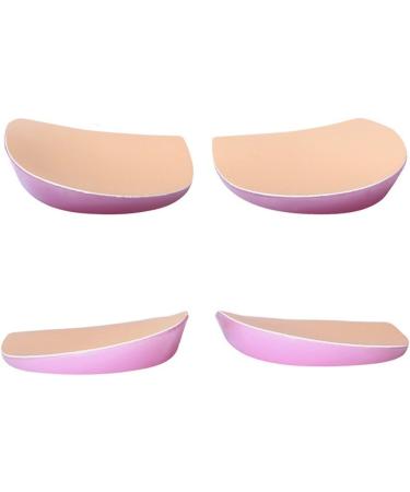 Orthopedic Silicone Shoe Inserts for Bowlegs & Knock Knees - Medial & Lateral Heel Wedge Lift Pads - Buy Online on GoSupps.com