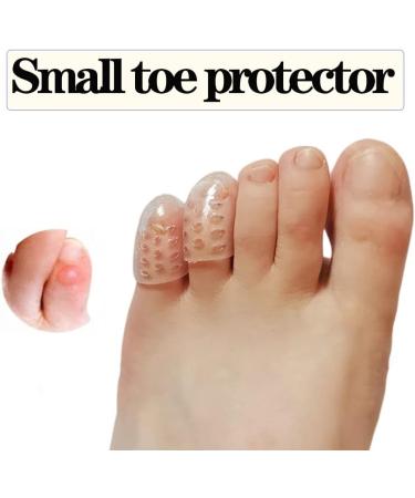 Breathable Silicone Toe Covers - 10pcs, Protects Against Toe Pain, Ingrown Toenails, Corns, Blisters, Hammer Toes - Buy Online on GoSupps.com