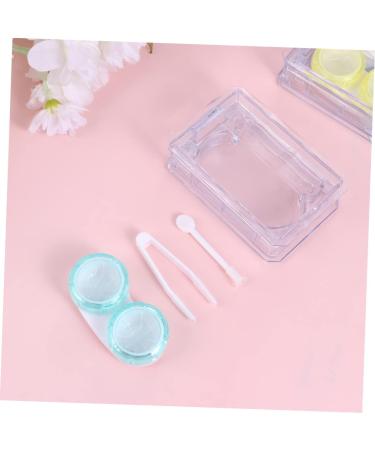 Buy Healvian 4-Piece Mini Contact Lens Case Set - Leak-Proof Tweezers & Lens Holder | Japanese Style | International Shipping - Buy Online on GoSupps.com