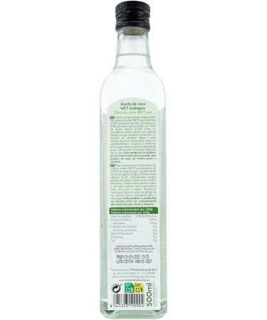  Planeta Huerto Coconut Oil Keto MCT Eco Planeta Vegetable Garden 500ml - Buy Online on GoSupps.com