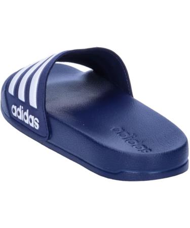 Adidas Unisex Kinder Adilette Shower Slides - Dark Blue/Cloud White - EU Size 39 1/3 | International Shipping Available - Buy Online on GoSupps.com