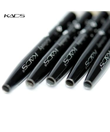 KADS 100% Kolinsky Sable Acrylic Brush Set (5pcs) - Sizes 2 4 6 8 10 for Nail Art - Premium Quality Black Kolinsky Brushes for Acrylic Nails - Buy Online on GoSupps.com