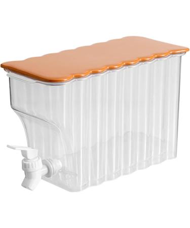 Cold Kettle with Faucet - 2 in 1 Drink Dispensers for Parties | Cold Kettle with Faucet in Refrigerator Leak-Proof Water Container for Iced Tea Juice Cola Lemonade 3.6L Dtt White - Buy Online on GoSupps.com