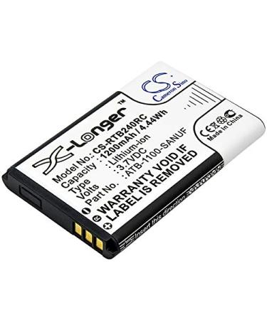 3.7V 1200mAh 41-500012-13 ATB-1100-SANUF Battery Replacement is Compatible with Pro24.z Pro24.r v2 Pro24.i Pro24.r Pro