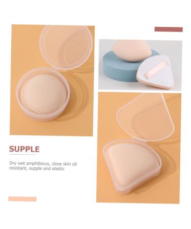 FRCOLOR 24 Pcs Puff Supple Powder Puffs - Handheld Makeup Applicators for Liquid & Blush | Air Sponge Travel Puffs & Cotton Pads - Buy Online on GoSupps.com