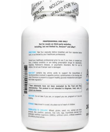 XYMOGEN Appe-Curb - Support to Help Combat Cravings - Chromium, DL-Phenylalanine, L-Glutamine, Vitamin B6 + 5-HTP for Healthy Metabolism, Mood & Appetite Support (240 Capsules) 240 Count (Pack of 1) - Buy Online on GoSupps.com