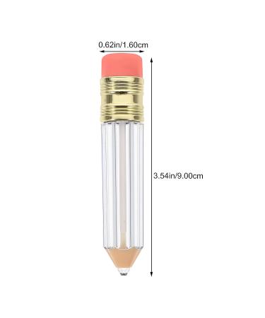 FRCOLOR 36 Pcs Empty Lip Gloss Tubes - Pencil Shaped Mini Refillable Bottles for DIY Cosmetics - 1 Ounce Pack for Women and Girls - Buy Online on GoSupps.com