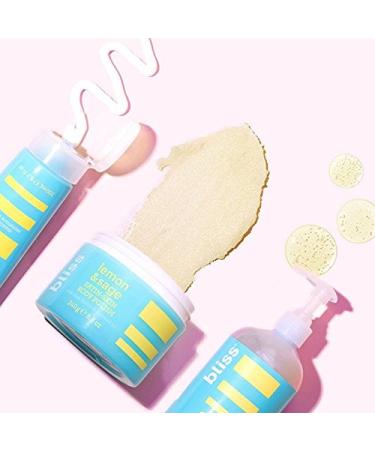 Bliss Satin-Skin Body Polish - Lemon & Sage Body Scrub 8.5 Oz - Vegan & Cruelty-Free - Buy Online on GoSupps.com