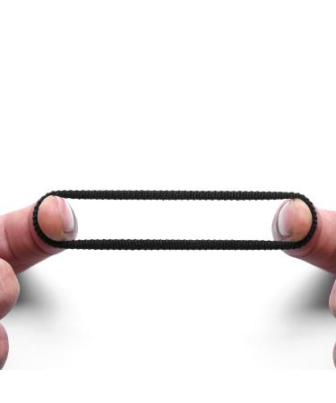 WANBY Mini Black Hair Ties - 100 Pack Soft Seamless Hair Bands for Girls and Toddlers - Buy Online on GoSupps.com