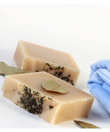 100% Natural HANDMADE SOAP BAR 90g -Anti Aging Moisturising Nourishing & Exfoliating Cold Process ARTISAN Soap HERBAL SKIN Oils & ESSENTIAL Oils (Camel Milk)