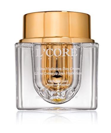 L'Core Paris 24K Gold Nourishing Anti Aging Night Cream - Hydrates Skin with Natural Botanical Extracts Hyaluronic Acid and Powerful Antioxidants - 1.7oz/50ML