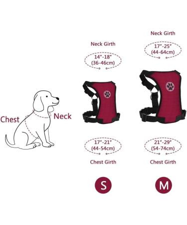 Slowton No-Pull Dog Harness | Soft Padded & Breathable | Scarlet Red | Small to Medium Dogs - Buy Online on GoSupps.com