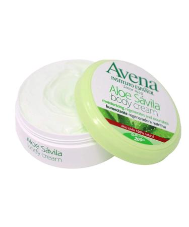 Avena Aloe Savila Body Cream - Moisturizing & Regenerating - 6.7 oz - AMTC by Instituto Espa ol | International Shipping - Buy Online on GoSupps.com
