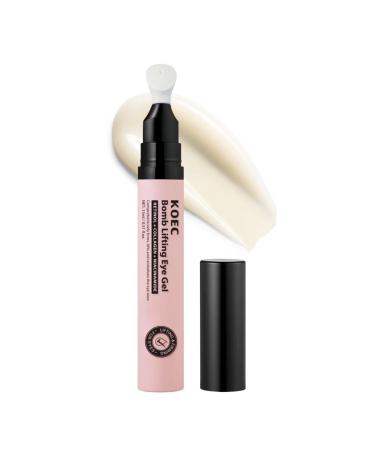 BEAUTIVANA KOEC Bomb Lifting Eye Gel with Retinol Collagen Extract Niacinamide Mentha Arvensis Leaf Anti-Aging Under Eye Treatment for Dark Circles and Fine Lines