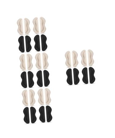 Ipetboom 16 Pairs High Heels Heel Stickers Heel Grips for Women Shoes Sneaker Heel Pads Adhesive Heel Pads Shoes Heel Pad Wear-Resistant Heel Cushions Heel Anti-wear Stickers Heel Liner