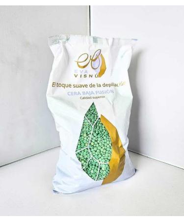 Eva Visn Melting wax emerald green 1 kg in pearls - Buy Online on GoSupps.com