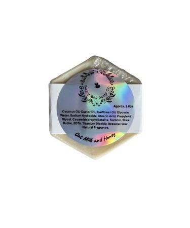 Oat Milk & Honey Bar Soap - Handmade Moisturizing Soap for Soft Skin | Natural Body & Hand Soap - Buy Online on GoSupps.com