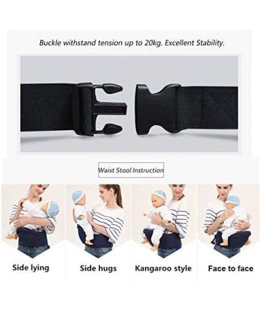 ThreeH Baby Hipseat Carrier Waist Stool Belt with Pocket - Brown BC10 - Buy Online on GoSupps.com