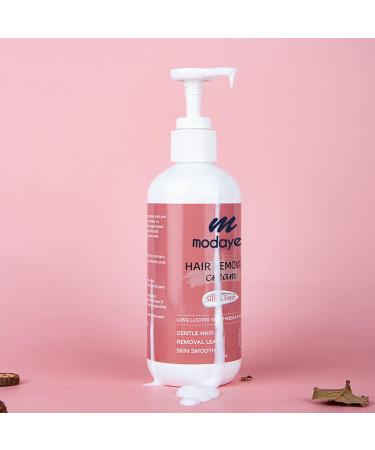 Hair Removal Cream for Arms & Bikini | Painless Sensitive Skin Formula | Long-Lasting Smooth Skin | 8.45 Fl Oz - Buy Online on GoSupps.com