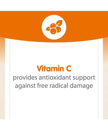 Natural Factors Tangy Orange Vitamin C 500mg - 180 Chewable Wafers | Fruit-Flavor Supplement - Buy Online on GoSupps.com