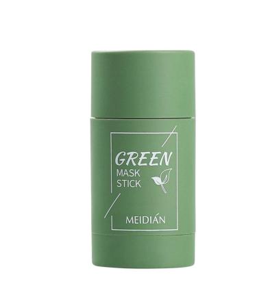 LICHENGTAI Eggplant Hydrating Cleaning Clay Mask Oil Control Solid Mask Deep Cleansing Moisture Mask Eggplant Hydrating Blackhead Remover Solid Fine Deep Cleansing Facial Mask green green tea