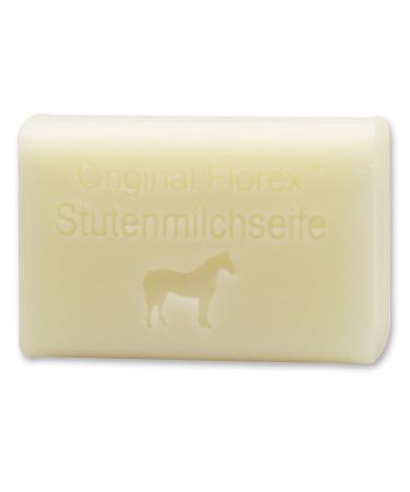 Florex GmbH Florex Sheep Milk Soap - Leotard Milk - Creamy Milk Soap Moisturises Very Easily 100g
