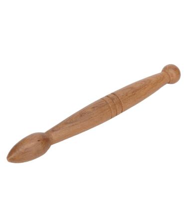 Foot hand massage wooden stick manual massage bars scratch massage tools ergonomic portable 2-end massage footstate tool for home travel office