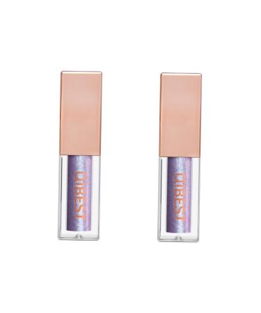DOITOOL 2 Pcs Eye Shadow Liquid Eyeshadow Glitter Liquid Eyeliner Eye Makeup Glow Eye Powder Pearlescent