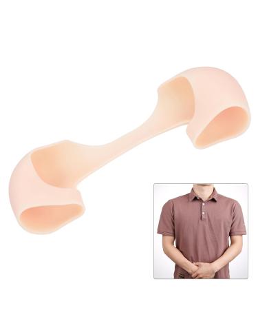 Shop Silicone Shoulder Pads - Skin-Friendly Concealed Enhancers & Breathable Elastic Back Support for Men & Women (XL) - White Skin Color - Buy Online on GoSupps.com