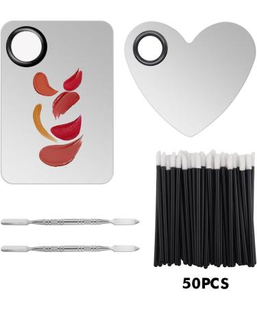 Saycker Makeup Palette Set - Lipstick Applicator & Spatula Brush for Color Mixing | Ideal Makeup Tools for Lipstick & Foundation - Buy Online on GoSupps.com