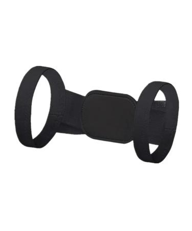 Adjustable Posture Corrector Back Support Shoulder Belt Rectify Straighten Correction Spine Corrector black L