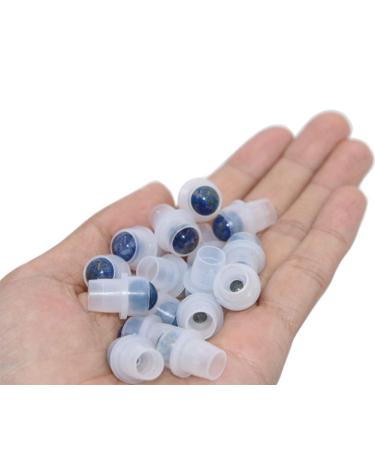 Furnido 10 Pack Natural Crystal Roller Balls for Essential Oils - Lapis Lazuli Replacement for 5ml & 10ml Bottles - Buy Online on GoSupps.com