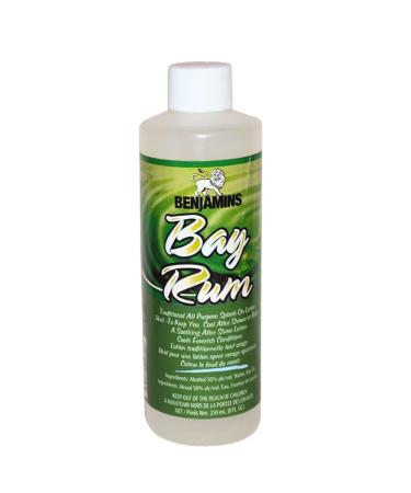Benjamins Bay Rum 8oz (Pack of 1) Rum 8 Ounce (Pack of 1)