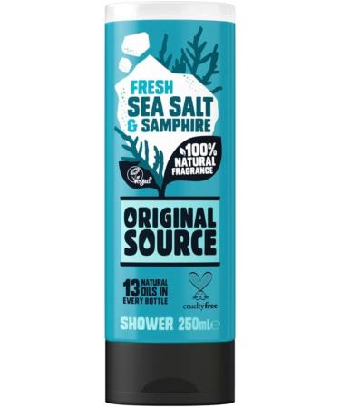  ORIGINAL SOURCE Original Source 4-pack of shower gels in fresh sea salt and sample scents: lime rhubarb and raspberry lavender and tea tree 250 ml - Buy Online on GoSupps.com