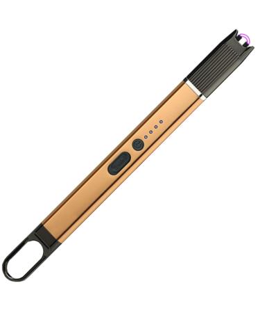 JLBLNHW Lighter Electric Candle Lighters Rechargeable Type C Lighter with LED Display Windproof Flameless Arc Lighters for Candles Grill BBQ Camping Christmas Birthday Gifts for Men Father Dad