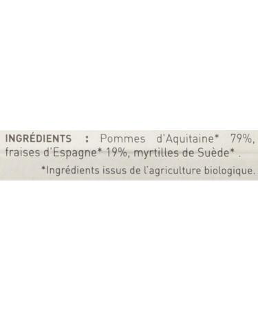 Babybio - Petits Pots Pomme d'Aquitaine Fraise 2x130 g - PACK of 6 - 6 Months - ORGANIC - Buy Online on GoSupps.com