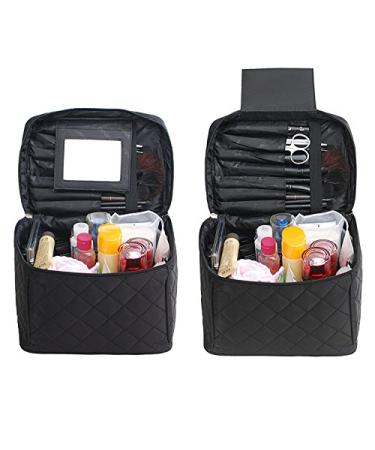 FYX Large Nylon Cosmetic Bag | Travel Toiletry & Make Up Bag 23x18x18cm - Perfect for International Shipping - Buy Online on GoSupps.com